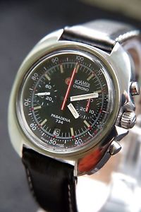 Vintage Roamer Pasadena Date Chronograph Watch Uhr Montre Reloj Orologio