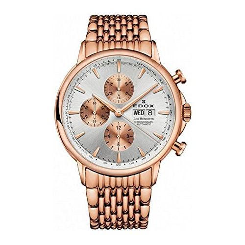 Edox 01120 37RM AIR Silver Swiss automatic Analog Mens Watch