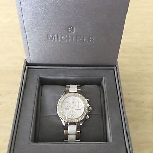 Michele Tahitian Diamond 42587075 Wrist Watch for Women