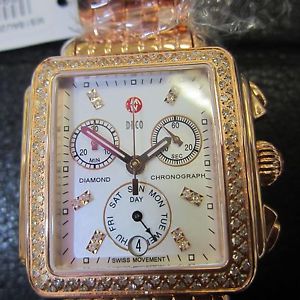 MICHELE Deco Diamond Chrongraph 