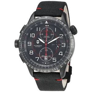 Victorinox Men's 'AirBoss' Swiss Stainless Steel Automatic Watch (Model: 241716)