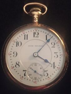 RARE  25 Jewel Maiden Lane Seth Thomas Pocket Watch