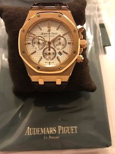 Audemars Piguet Royal Oak Chronograph 26320OR.OO1220OR.02 41mm Rose Gold Box/Pap