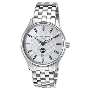 Frederique Constant Men's FC-303HS5B6B Analog Display Swiss Automatic Silver Wat