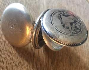 REMONTOIR ANCAE 194400 PERFECTIONNE Silver Pocket Watch Antique Rare