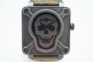 Free Shipping Pre-owned BELL&ROSS BR01-92-S Airborne2 SS Limited Edition 999