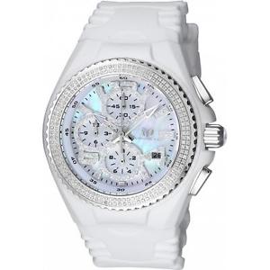 TECHNOMARINE WOMEN'S CRUISE DIAMOND 40MM SILICONE BAND QUARTZ WATCH TM-115241