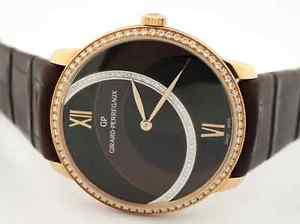 GIRARD PERREGAUX 1966 Brown Dial 18K Pink Gold Diamonond  49525-D52-ABD1-BKEA