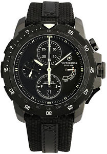 Swiss Army Alpnach Automatic Chronograph Black Mens Watch Limited Edition 241574