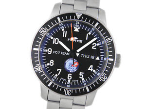 FORTIS Pc7 Team Day Date SS Blac