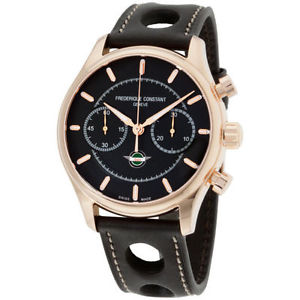 Frederique Constant Men's FC397HDG5B4 Vintage Rally Swiss Automatic Chrono Watch