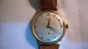 Zenith - oversize - vintage - oro massiccio 18kt - solo tempo - carica manuale