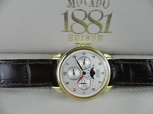 Movado 1881 Automatic 750/Doré Limité Série