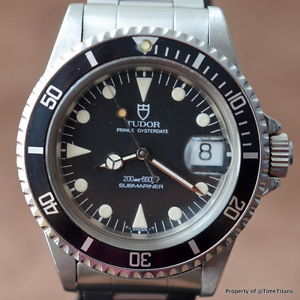 TUDOR SUBMARINER 79090 Year 1990 ACRYLIC 200M AUTOMATIC 40MM STAINLESS STEEL