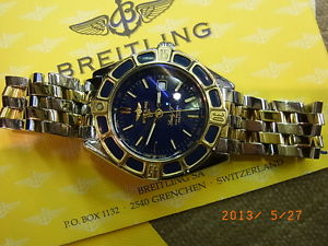 Breitling Acero/Oro Mujer J con Breitling Caja/Papeles ZUST SUPERIOR