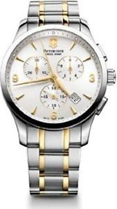 Victorinox Swiss Army Men's 241481 Silver Stainless-Steel Quartz Watch