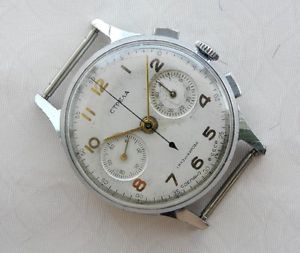 EARLY STRELA CHRONOGRAPH SEKONDA POLJOT SOVIET PILOT COSMONAUT WATCH 3017 Cyrill
