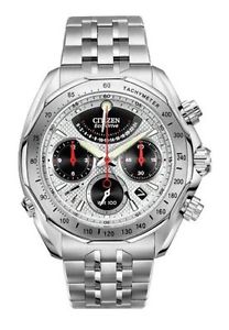 Citizen Signature Men's Flyback Chronograph Eco-Drive Watch, AV1000-57A
