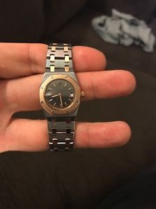 Woman's Audermars Piguet Royal Oak 18K Yellow Gold/Stainless Steel Quartz Watch