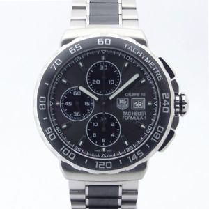 Auth TAGHeuer Formula 1 Chronograph CAU2010.BA0873 Men's Automatic SS 189962