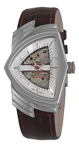 Hamilton Men's H24515551 Ventura Analog Display Automatic Self Wind Brown Watch