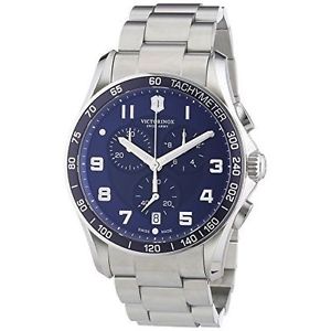 Victorinox Chrono Classic XLS 241652 Mens Chronograph Solid Case