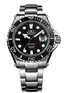 KENTEX Mens BlackDial Watch Mari