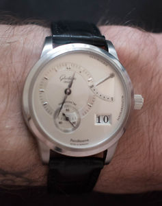 Glashütte Original Panoreserve - complete set, serviced in 2015