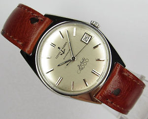 Vintage & Very fine ULYSSE NARDIN JUBILE 4000, Automatic & Date, made in 60's