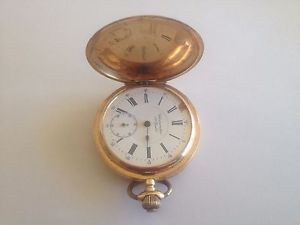 k arabika chronograph pocket watch gold
