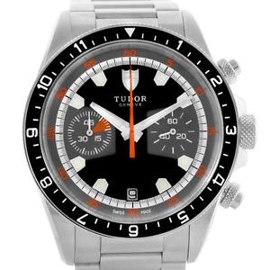 Tudor Heritage Chrono Grey Dial Steel Mens Watch 70330N-95740