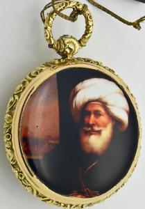 Unique Historic 18k Gold&Enamel Verge Fusee watch for Muhammad Ali of Egypt,1830