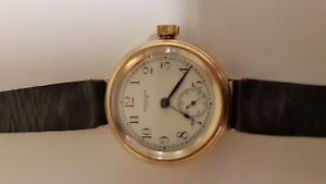 Waltham Wristwatch with Solid 9ct gold Aaron Dennison Case