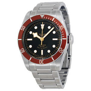Tudor Heritage Black Bay Automatic Black Dial Mens Watch  79220R-BKSS