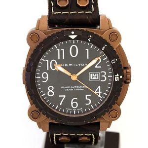 Auth HAMILTON Khaki below zero H785250 Men's Automatic 156887
