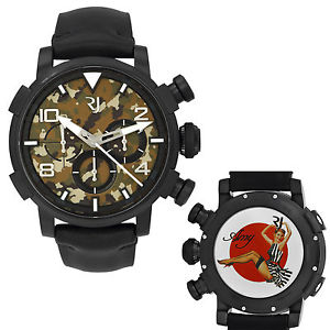 Romain Jerome Pinup Art DNA WWII Chronograph Automatic Men's Watch B-17 Bomber