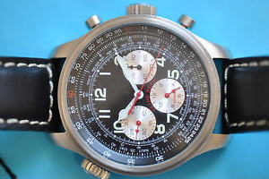 Zeno Chronograph with Slide rule Automatic 47mm