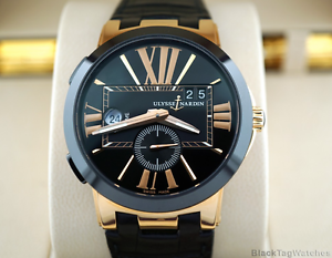 Ulysse Nardin Executive Dual Time 43 mm 750 Rose Gold Automatic 246-00/42