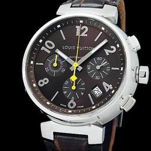 F / S Pre-owned LOUIS VUITTON Tambour Chronograph Q1121 Used Smtb-TD Saitama