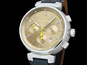F / S Pre-owned LOUIS VUITTON Tambour Sables Chrono Q1122 Smtb-TD Saitama