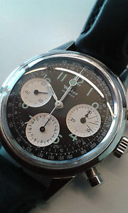 Valjoux 72 Panda Chronograph Wyler (Heuer)