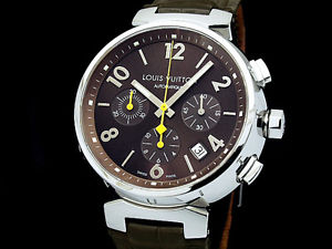 F / S Pre-owned LOUIS VUITTON Tambour Chronograph Q1121 Smtb-TD Saitama Used