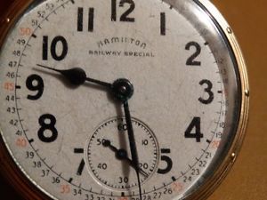 1950's Hamilton 950B RR Railroad Special 23 Jewel Antique/VTG Pocket Watch