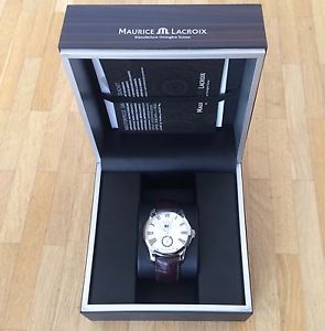 Maurice Lacroix Grand Guichet GMT Automatik Herren Uhr Armbanduhr PT6098
