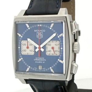 Auth TAGHeuer Monaco Chronograph Caliber 12  Men's Automatic SS 200092