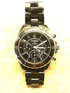 Chanel J12 Automatic Chronograph 41mm  Black Ceramic in Mint Condiction