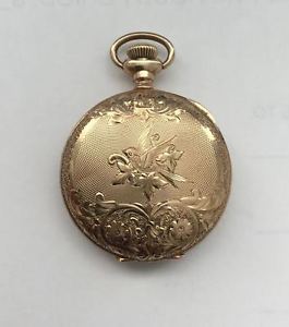 1907 American Waltham Solid 14K Gold Pocket Watch