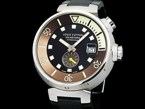 Free Shipping Pre-owned LOUIS VUITTON Tambour Diving Q1031 Smtb-TD Saitama Used