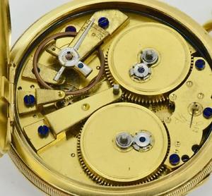 WOW! Du Bois&Fils Ruby Cylinder SELF STRIKING SONNERIE Memento Mori SKULL watch