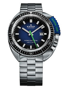 Edox Hydro-Sub Diver 50th Anniversary Limited Edition 80301 3NBU NBU